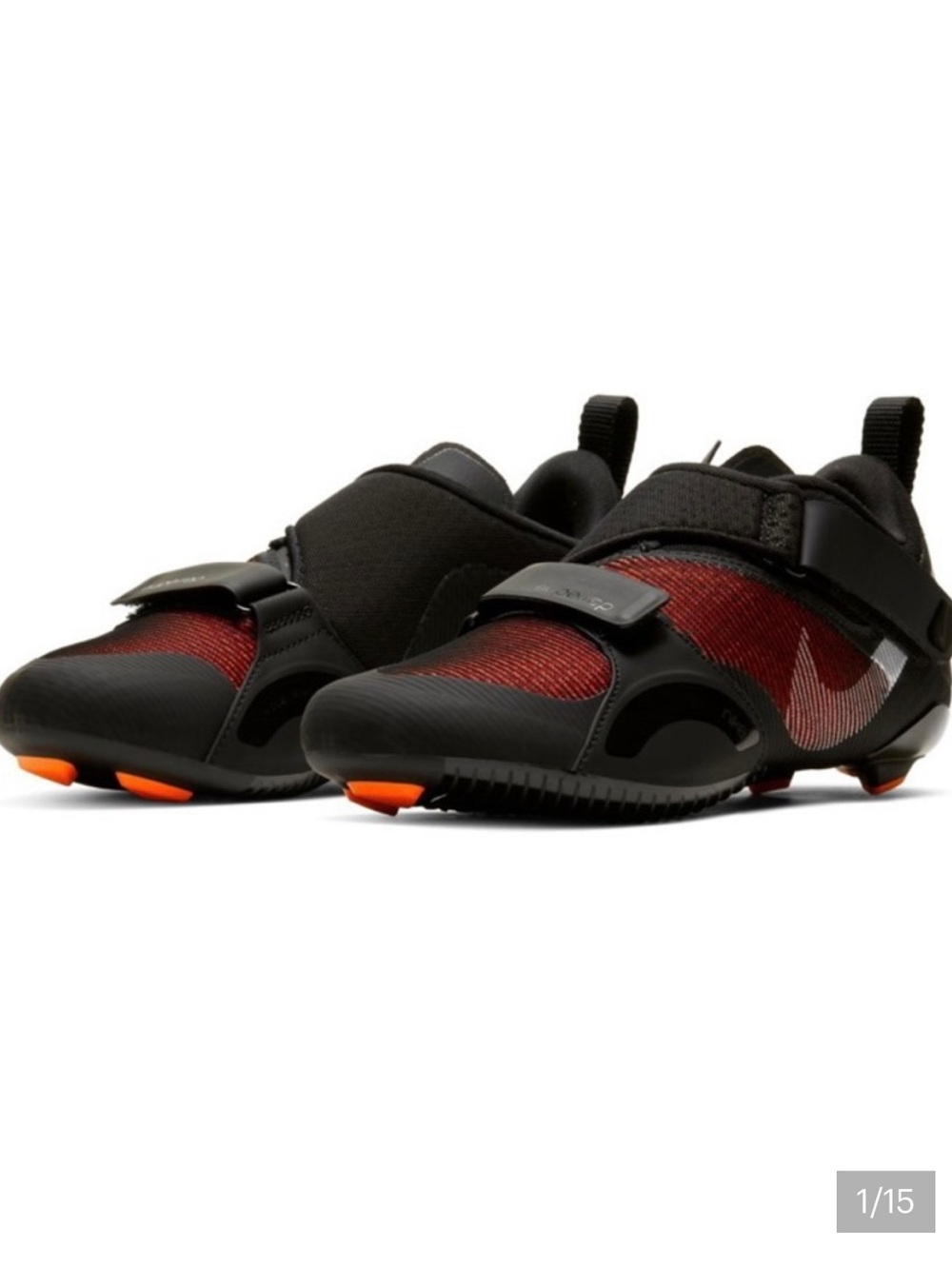Nike Super Rep  cycling shoes  in Black Red Accents NWT